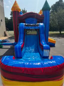 Grand Celebration Bounce House and Slide Combo image