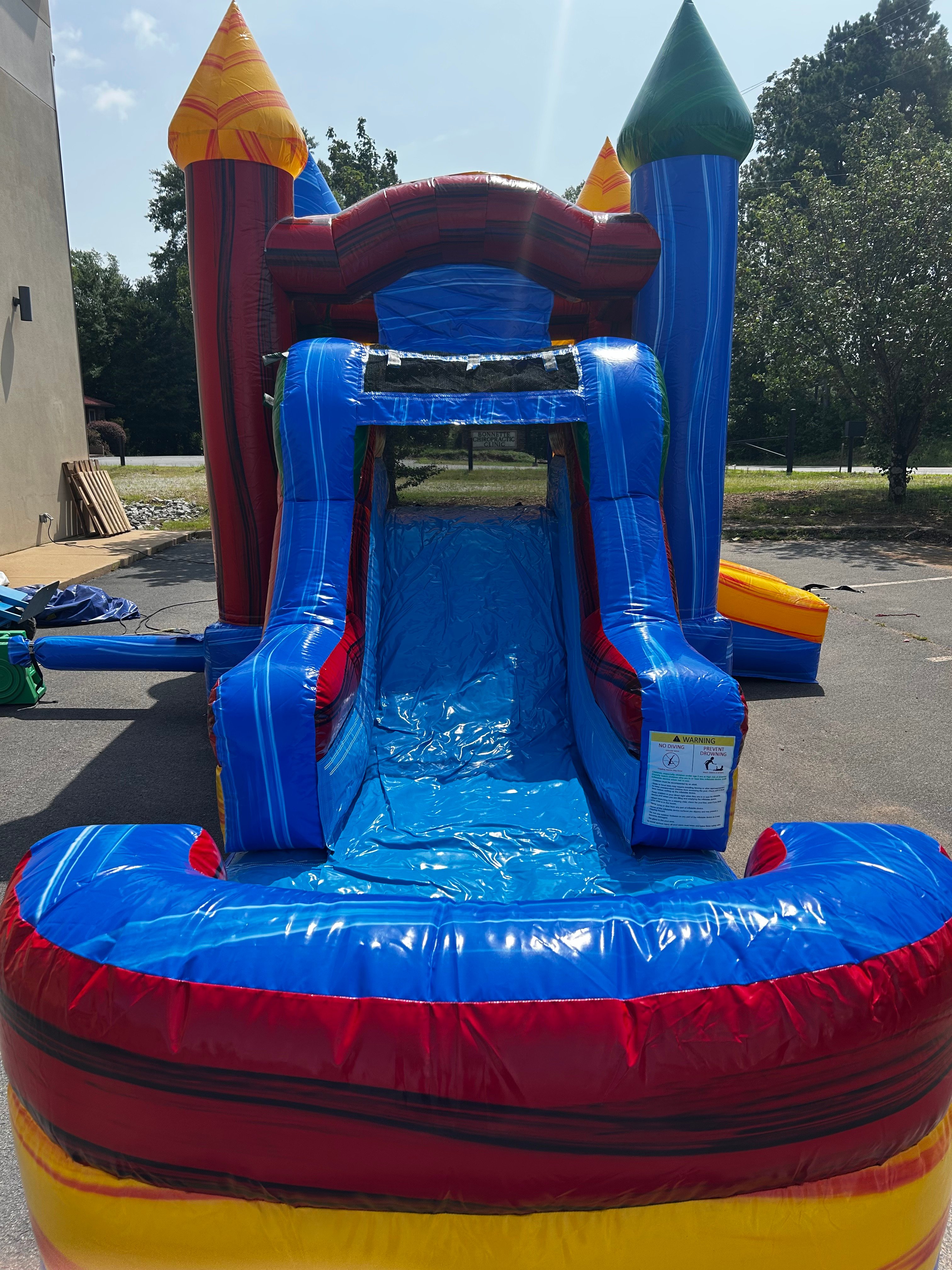 Grand Celebration Bounce House and Slide Combo image
