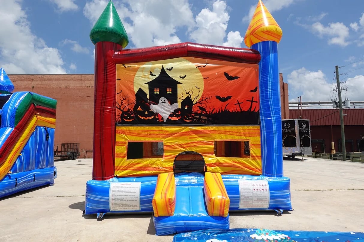 Spooky Halloween Bounce House image