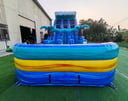 18ft Ocean Oasis Dual Lane Water Slide image