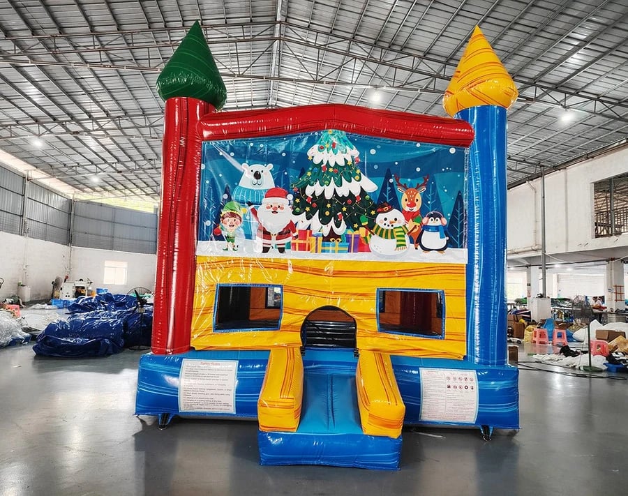 Christmas Bounce House image