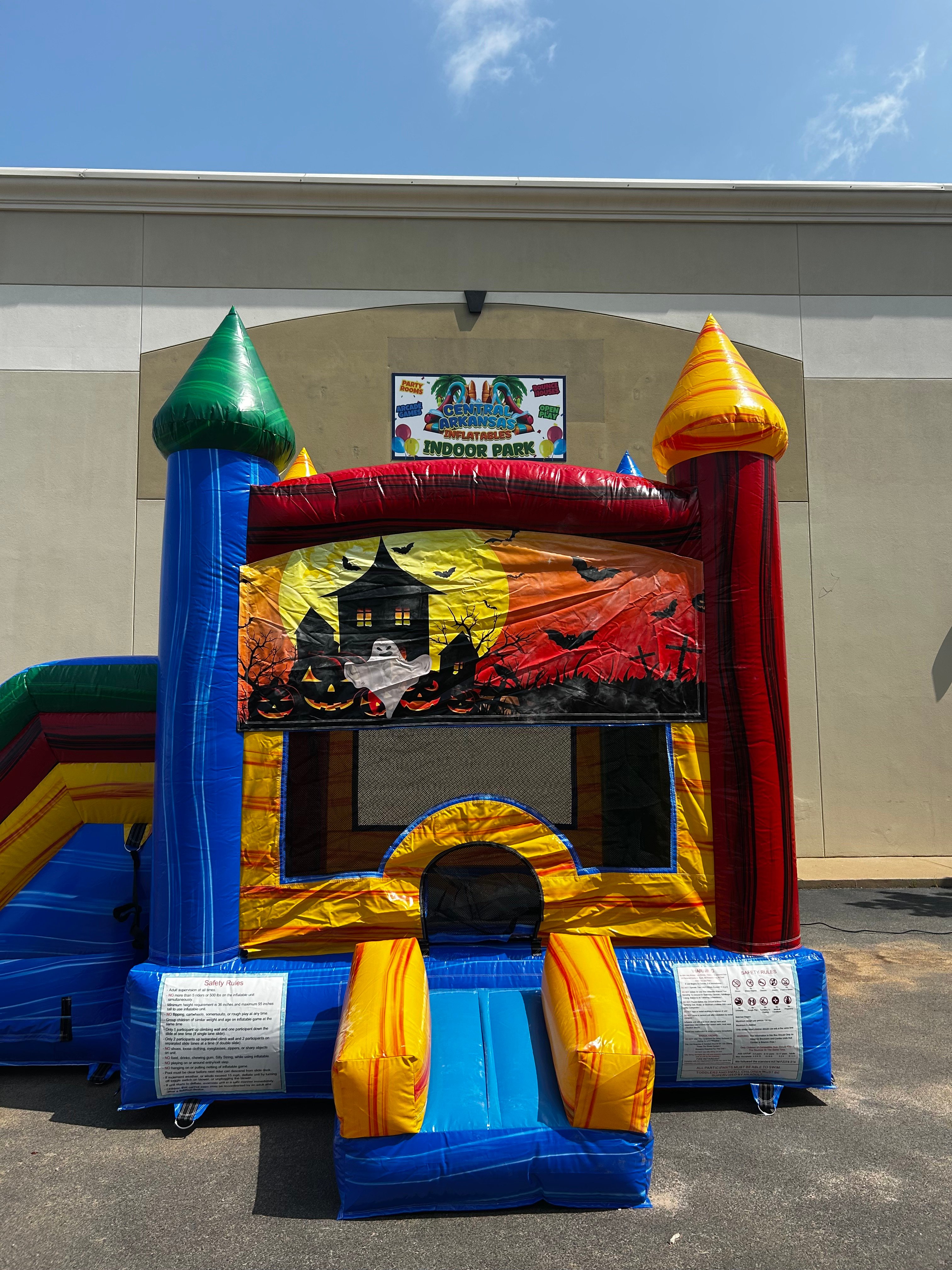 Grand Celebration Bounce House and Slide Combo image
